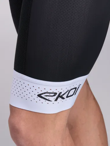 Cuissard EKOI Perf GEL MEMORY Blanc