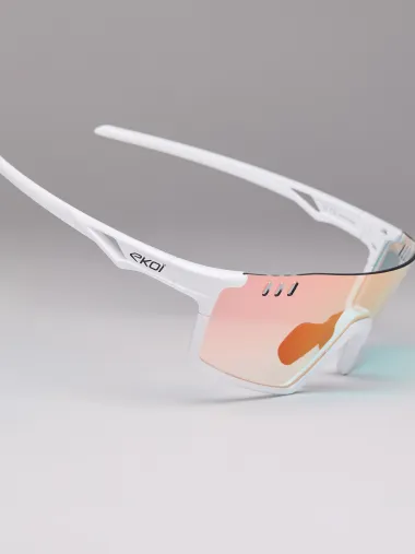 Lunettes EKOI VISION Blanc Ph Rouge Cat1-3