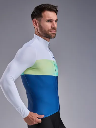 Maillot manches longues EKOI Perf GRADIENT Marine