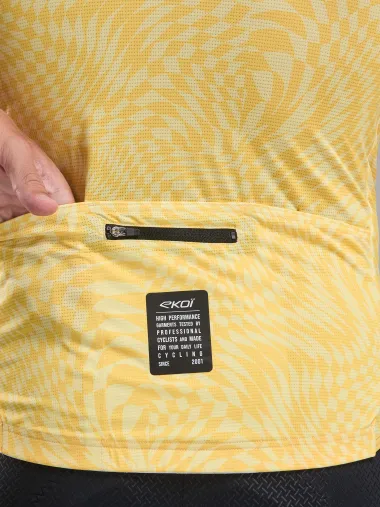 Maillot EKOI Perf GRAPHIC Jaune
