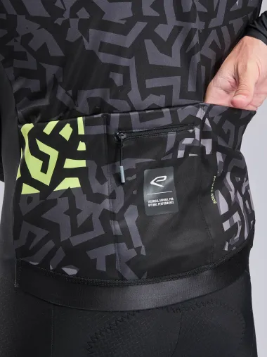 Veste thermique EKOI Perf GRAFFITI Noir