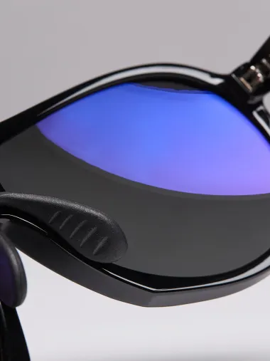 Lunettes EKOI Racing LIFESTYLE PILOT Noir brillant Polarisé