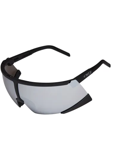 Lunettes EKOI Racing S-AERO Noir Silver ZEISS Super Strong Silver Cat3
