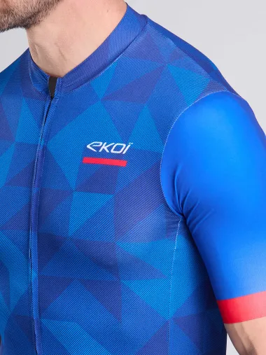 Maillot EKOI POLYGONE Bleu