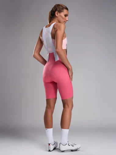 Cuissard femme EKOI Racing MARION ROUSSE Rose