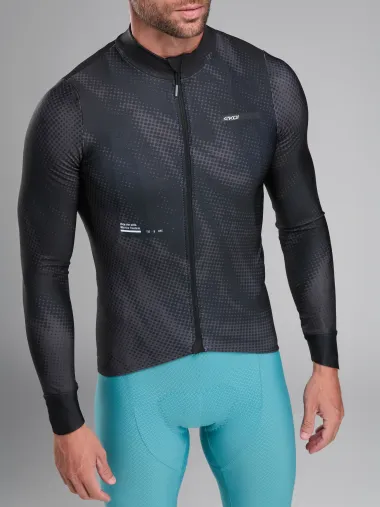 Maillot manches longues EKOI Perf TIE & DYE Noir