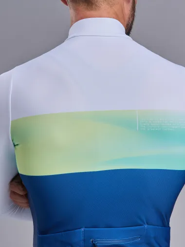 Maillot manches longues EKOI Perf GRADIENT Marine