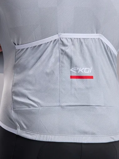 Maillot manches longues EKOI POLYGONE Silver