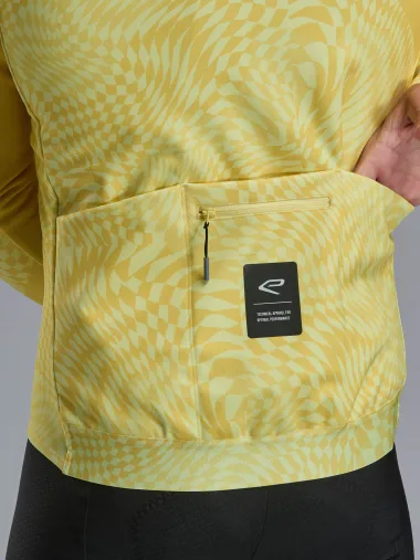 Veste thermique EKOI Perf GRAPHIC Jaune