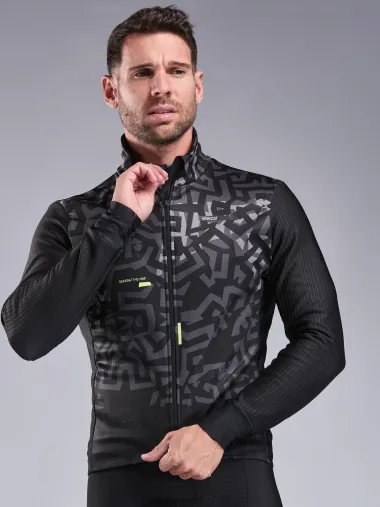 Veste thermique EKOI Perf GRAFFITI Noir
