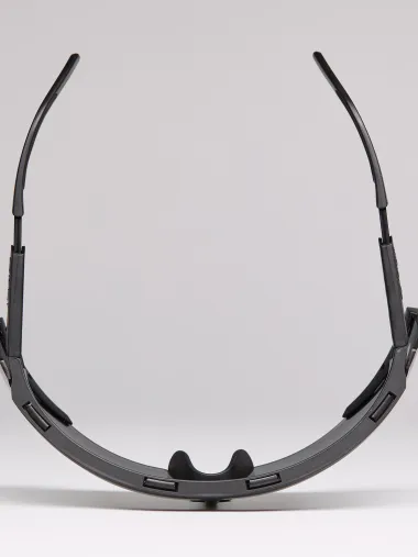 Lunettes EKOI Racing S-AERO Noir Silver ZEISS Black Hole Cat3