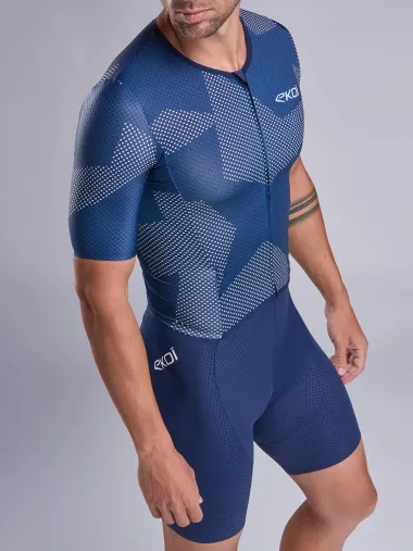 Combinaison Triathlon EKOI Perf STARS Bleu