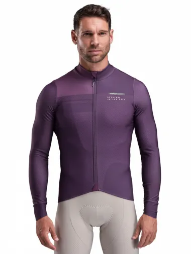 Maillot manches longues EKOI Perf SHADES Prune