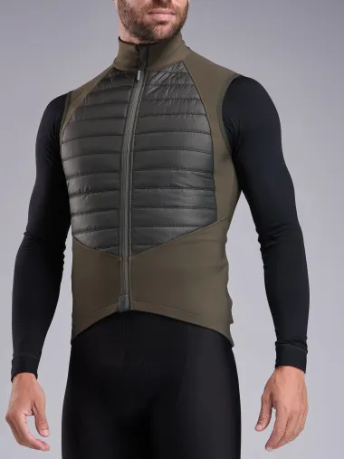Gilet thermique EKOI Perf ELEGANCE Kaki