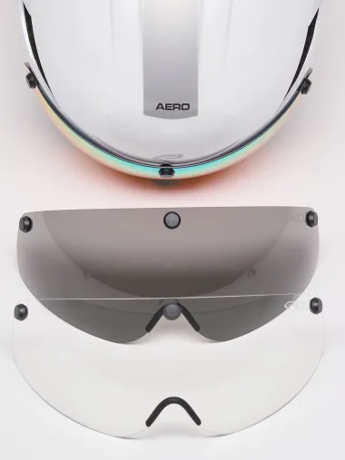 Casque EKOI Perf AERO16 Blanc Gris