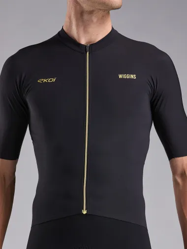 Maillot EKOI Racing BRADLEY WIGGINS Noir
