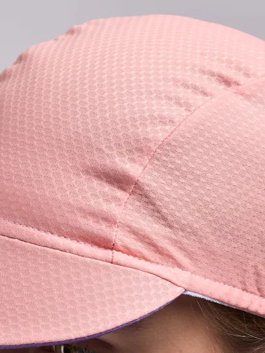Casquette vélo femme EKOI Perf Corail