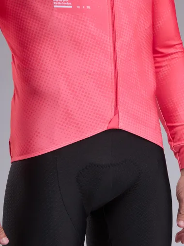 Maillot manches longues EKOI Perf TIE & DYE Corail