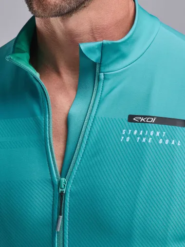 Maillot manches longues EKOI Perf SHADES Vert Azur