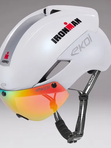 Casque EKOI Perf AERO16 LTD IRONMAN Blanc