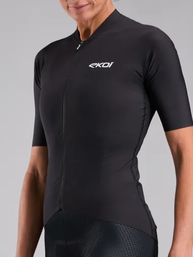 Maillot femme EKOI Racing SUPERSOFT Noir