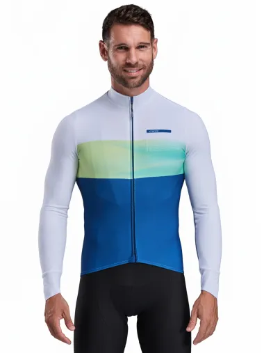 Maillot manches longues EKOI Perf GRADIENT Marine
