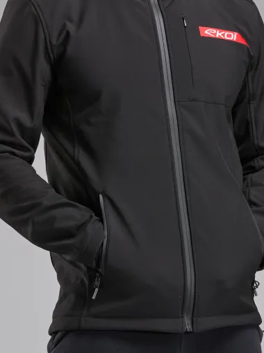 Veste thermique EKOI Perf SOFTSHELL Noir