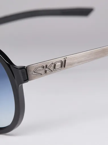 Lunettes EKOI Racing LIFESTYLE PILOT Noir Bleu dégradé