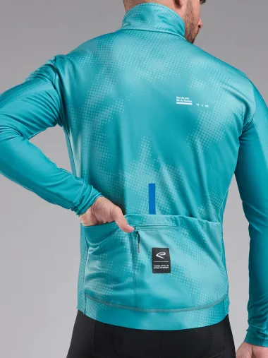 Veste thermique EKOI Perf TIE & DYE Vert Azur