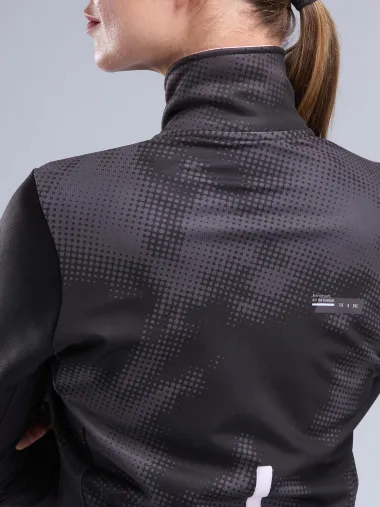 Veste thermique femme EKOI Perf TIE & DYE Noir