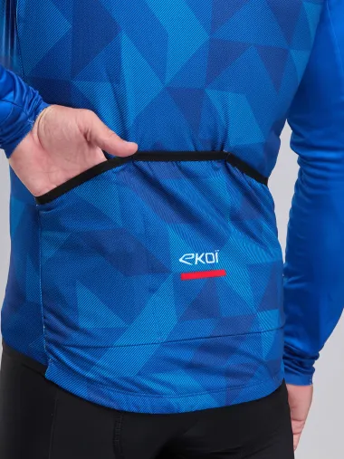 Veste thermique EKOI POLYGONE Bleu