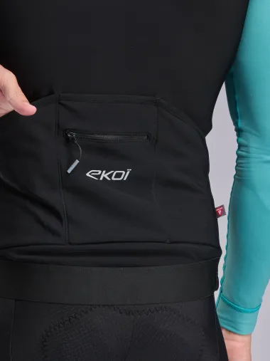 Gilet thermique EKOI Perf ELEGANCE Noir Bleu