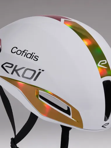 Casque EKOI Racing R-AERO Proteam COFIDIS