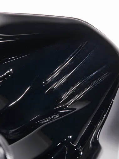 Casque EKOI Racing PURE AERO Mirror Cat2 Noir Holo Silver