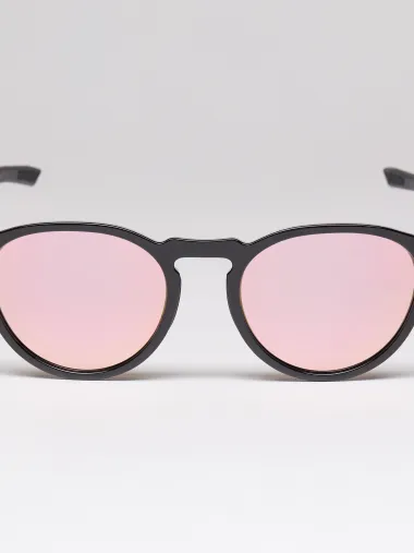 Lunettes EKOI Racing LIFESTYLE RONDES Noir brillant Gold rose