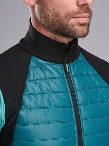 Gilet thermique EKOI Perf ELEGANCE Noir Bleu