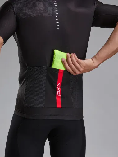 Gilet EKOI Perf WINDPROOF LIGHT POCKET Jaune fluo