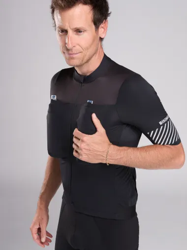 Maillot EKOI Racing CARGO HYDRA+700 BIKINGMAN REFLECTIVE Noir