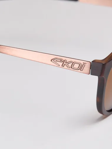 Lunettes EKOI Racing LIFESTYLE RONDES Tortoise Polarisé