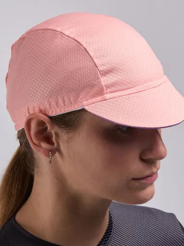 Casquette vélo femme EKOI Perf Corail