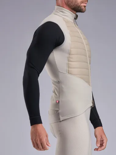Gilet thermique EKOI Perf ELEGANCE Sable