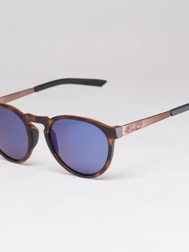 Lunettes EKOI Racing LIFESTYLE RONDES Tortoise Bleu nuit