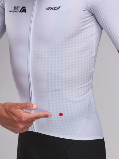 Maillot EKOI Racing FABIO ARU Gris