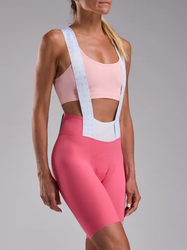 Cuissard femme EKOI Racing MARION ROUSSE Rose