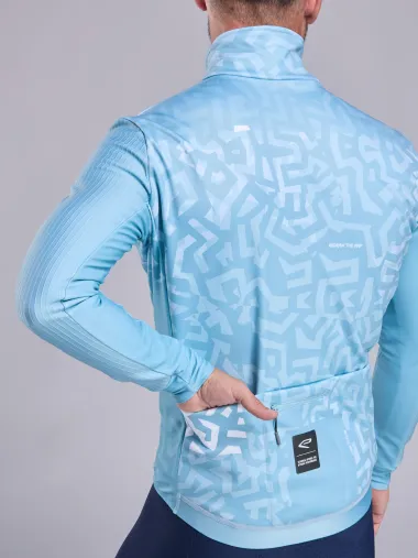 Veste thermique EKOI Perf GRAFFITI Ciel