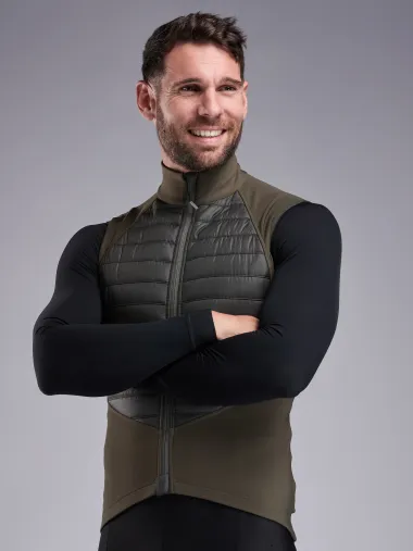Gilet thermique EKOI Perf ELEGANCE Kaki