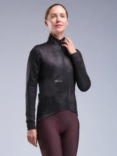 Veste thermique femme EKOI Perf TIE & DYE Noir