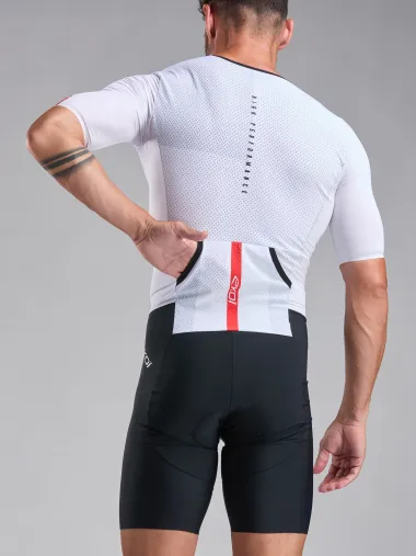 Combinaison triathlon EKOI Perf LINEAR Blanc