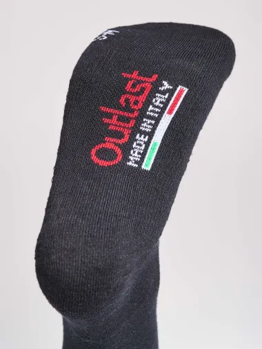 Chaussettes hiver EKOI Racing OUTLAST 20cm Noir