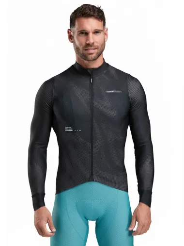 Maillot manches longues EKOI Perf TIE & DYE Noir